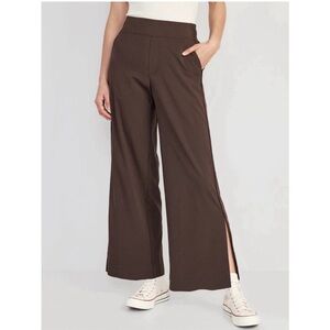 Old Navy Brown High Waist Wide-Leg Pants